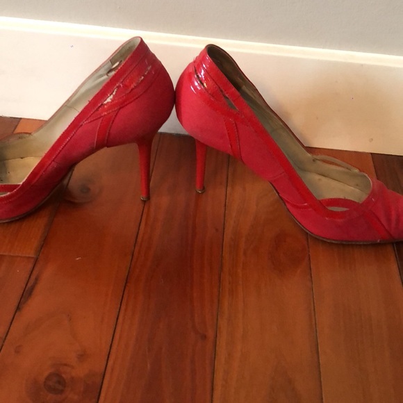 Versace Jeans red stilettos - Picture 2 of 4